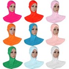 Women Ninja Head Cover Bonnet Hat Underscarf Muslim Hijab Inner Cap Scarf Hat