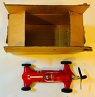 Collectible Thimble Drone cox Prop Rod  5 Plastic Race Car W engine - Gd  Cond 