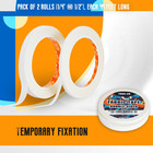 Double-sided Fabric Tape  2 Rolls  - No Sewing Or Ironing Required  Perfect For