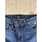 Hollister High-rise Super Skinny Distressed Jeans 7r W28 L30 Medium Wash Denim
