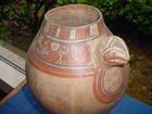 Precolumbian Animal Effigy Jar Guanacaste Costa Rica 13 Inch Artifact