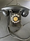 Black Western Electric Bell System Rotary Dial Desk Telephone Metal
