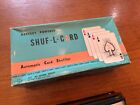 Shuf-l-card Vintage Battery Powered Automatic Card Shuffler Waco Japan W  Box