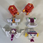 Vtg 1990 Mcdonald   s Happy Meal Toy Lot - Mcdino food Transform Lot Of 6-read 