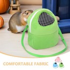 3 Pcs Hamster Carrying Case Pouch Breathable Carrier For Travel Bag