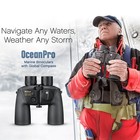 Nikon 7x50 Oceanpro Cf Wp Fog Proof Global Compass Marine Binocular Bundle