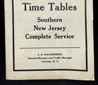 Pennsylvania-reading Seashore Lines Time Tables  S  New Jersey  june 22  1940 
