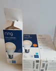 4 X Ring A19 Smart Led Bulb White  requires Ring Bridge To Use  Works With Alexa