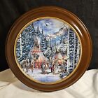 Lot 2 11  Limited Painted Plate  Guiding Spirits Before The Hunt Native American