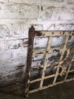 Antique Vintage  Iron Garden Gate Window  Guard Grate Security Bar