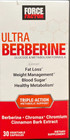 Force Factor Ultra Berberine Supplement With Cinnamon 60 Capsules Exp 6 2028