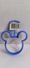 Vintage Wilton Mickey Mouse Cookie Cutter 3 1 4  Plastic Blue 1990 s 
