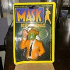 Vintage Comedy Classic The Mask Movie Key Ring Jim Carrey 1994 Sealed