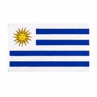 Uruguay Large Flag X2 - National World Cup Uruguayans Olympic Football Fan 5x3ft