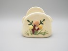 Vintage Retro Mushroom Napkin Holder 1970 s Mcm Painted Ceramic Kitchen 4 