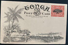 Mint Tonga Toga Postal Stationery Picture Postcard Nukualofa City View