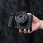 For Sony A7r6 A7c2 Pu Leather Camera Bag Dock Case Base Protection Cover Shell