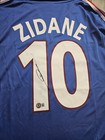 Zinedine Zidane 1998 Fifa World Cup France Jersey Signed Auto Beckett Bas Coa