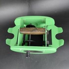 Vintage Green Metal Hand Crank Card Shuffler Machine Reel Winder Tool