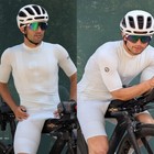 Ykywbike Men Cycling Short Sleeve Jersey Summer Pro Bike Shirt Breathable Mtb