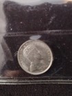 1903 Canadian 5 Cent Nickel  Rare Large H  Au 50