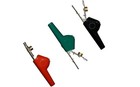 Alligator Clip Bed Of Nail And Single Spike Angled Nose Large Test Probe