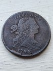 1798 Large Cent S-163 Late Die State  Very Decent