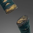 Authentic Shrimp Wakizashi Koshirae  Fish And Shellfish Fittings  Edo Period