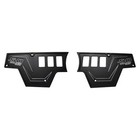 2 Piece 6 Switch Cnc Dash Panel Speedometer Rzr Xp1000 S 900 1000 Stealth Black
