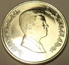 Large Gem Uncirculated Jordan 2000 5 Piastres rular Abdullah Ii free Shipping