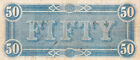 1864  50 T66  reproduction  Csa Currency Jefferson Davis Pictured