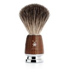 Badger Shaving Brush Pure Badger Hair Resin Handle Chrome Accents Grooming