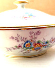 Limoges Charles Ahrenfeldt 9    Floradora Covered Vegetable Dish Bowl