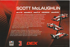 2026 Scott Mclaughlin Signed Dex Indy Car Indianapolis 500 Hero Photo Card