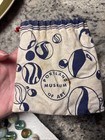 Vintage Style Glass Marbles Mixed Lot Swirls Cat Eye Portland Museum Art Bag
