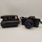 Vintage Camera Lot 13 Fujifilm Kodak Canon Olympus Yashica Polaroid Untested