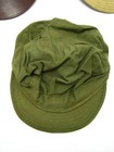5 Us Military Korean War Army Uniform Hat Lot Vtg Leather Visor Midcity Cap Co