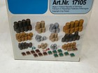 Preiser Ho Scale Item  17105 Beer Barrels  Beer Crates W bottles