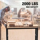 Workpro 5ft Adjustable Workbench Heavy-duty Hardwood Workstation 2000 Lbs Load