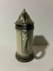Vintage Gerz German Beer Stein 9    Pewter Lidded 