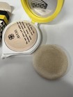 Vintage Makeup Avon Gadabouts Unused Powder Compact Yellow Ivory Nos