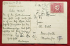 Ww1 Wwi Imperial German Empire Deutsches Reich Postcard Germany Munchen Stamp