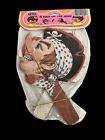 Vintage Betta 4 Party Favor Toy Paper Ring Toss Games Witch Pirate 1988  Nos