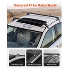 Vevor 165 Lbs  Capacity Roof Rack Cross Bars  Universal Fit  Aluminum
