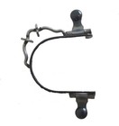 Aj Tack Ladies Antique Brown Flower Engraved Bumper Spurs With Rowels