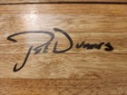 Joe Dumars Detroit Pistons Autographed Detroit Pistons Floorboard Jsa Coa