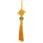 Feng Shui Fortune Coin Tassel Gold Hanging Cure New Health Spiritual Yang Chi
