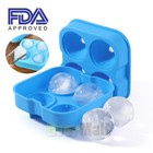 Lot Ice Balls Maker Round Sphere Tray Mold Cube Whiskey Ball Cocktails Silicone