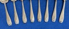 Daffodil 1847 Rogers International Silverplate Oval Soup Or Dessert Spoons  8 