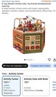 B  Toys Youniversity Wooden Activity Cube Bead Maze Alphabet Numbers Shapes 12m 
